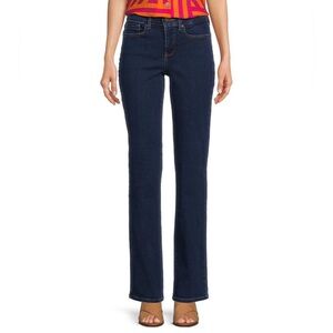 MOSSIMO DENIM MidRise Straight Leg Dark Wash Womens Jeans